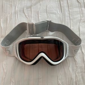 Smith white ski snowboard googles